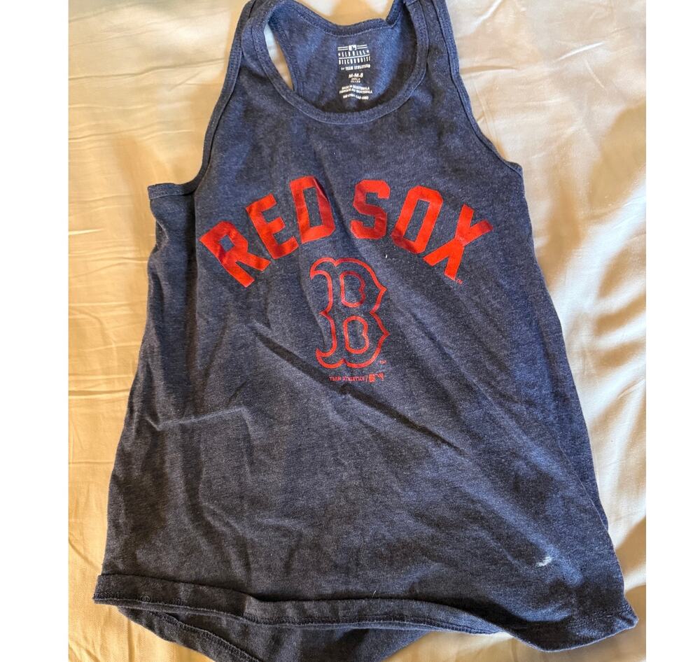 Genuine Merchandise blue Red Sox Tank size 7/8